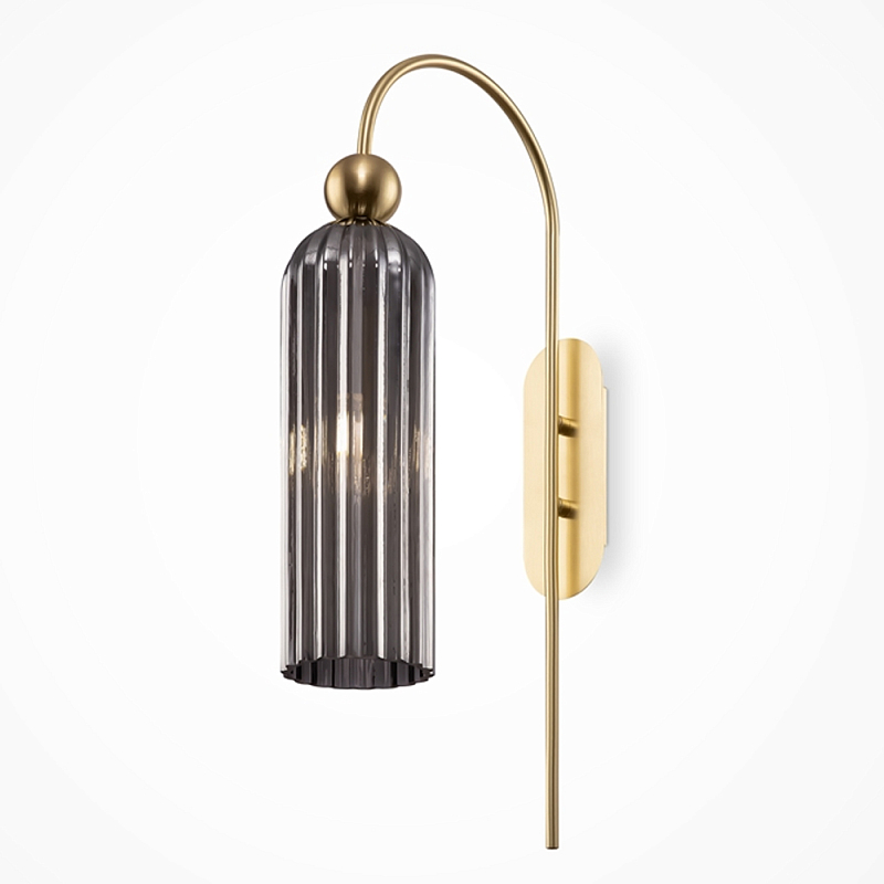 Бра Maytack c Серым Плафоном  Золотой Серый в Казани | Loft Concept 