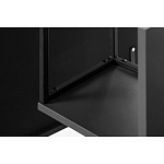 Полка навесная открытая цвета графит Strict Lines  варинант исполнения - 7 | Loft Concept в Казани