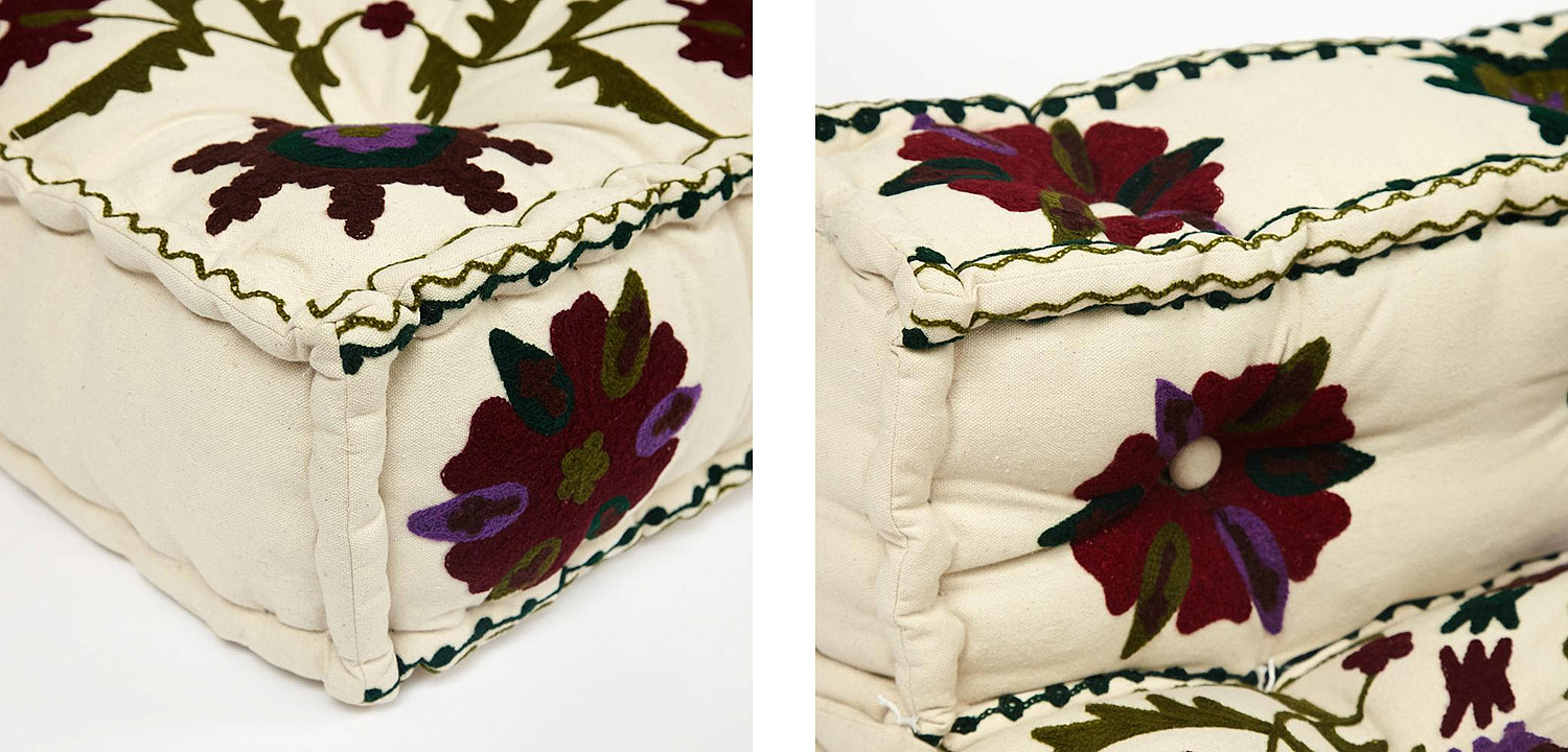 Модуль мягкий со спинкой Indian Meditation Pillow - Loft-Concept в Казани