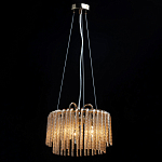 Люстра с подвесными рифлеными стеклянными трубками Nembus варинант исполнения - 3 | Loft Concept в Казани