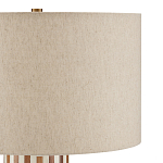 Настольная лампа с узором вдоль колоннообразного основания Brick Surface варинант исполнения - 2 | Loft Concept в Казани