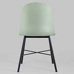 Стул из прочного пластика на металлическом основании Anora Green  варинант исполнения - 4 | Loft Concept в Казани
