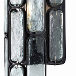 Бра настенное из стеклянных овальных панелей Streamlining варинант исполнения - 1 | Loft Concept в Казани