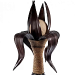 Настольная лампа черная INDONESIAN LAMPS 1 варинант исполнения - 2 | Loft Concept в Казани