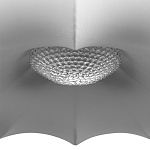 Подвесной светильник с белым фигурным абажуром и мягкими волнистыми краями Cloud Motion  варинант исполнения - 13 | Loft Concept в Казани