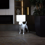 Лампа COLLECTION OF DOGS с абажуром Бультерьер варинант исполнения - 4 | Loft Concept в Казани