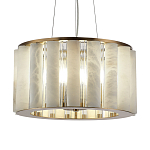 Люстра с абажуром из стекла и премиального алебастра Ravishment варинант исполнения - 2 | Loft Concept в Казани