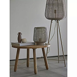 Торшер с плетеным металлическим плафоном Wicker Iron Lamp варинант исполнения - 3 | Loft Concept в Казани