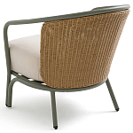 Садовое кресло с каркасом из стали Kenneth Chair варинант исполнения - 3 | Loft Concept в Казани