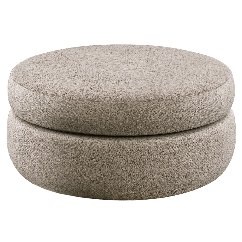 Оттоманка Ulysses Молочный Серый в Казани | Loft Concept 