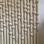 Панно на стену из хлопковых нитей White Morse Wall Hanging  варинант исполнения - 2 | Loft Concept в Казани