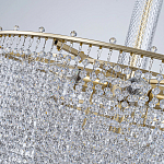 Люстра многоярусная с каскадами кристаллов Crystal Rains варинант исполнения - 8 | Loft Concept в Казани