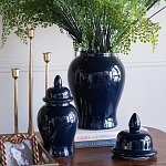 Ваза с крышкой однотонная Высота 48 см Chinoiserie Ceramics варинант исполнения - 5 | Loft Concept в Казани