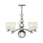 Люстра с матовыми конусными плафонами и декоративными элементами в форме шаров Hinkley варинант исполнения - 10 | Loft Concept в Казани