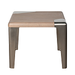 Столик журнальный Streamlining квадратный варинант исполнения - 1 | Loft Concept в Казани