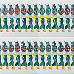 Плитка дизайнерская Фруктовый лес варинант исполнения - 1 | Loft Concept в Казани