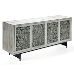 Буфет в гостиную с инкрустацией Palm Sideboard with Bone Inlay варинант исполнения - 3 | Loft Concept в Казани