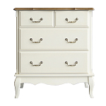 Комод с 4-мя большими ящиками из массива берёзы Interiors Romance варинант исполнения - 2 | Loft Concept в Казани