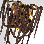 Бра с изогнутыми металлическими лентами и цепочками Atlantis Chain варинант исполнения - 4 | Loft Concept в Казани