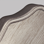 Бра серебрянного цвета с лампой в виде свечи на изогнутой ножке Feiss варинант исполнения - 2 | Loft Concept в Казани