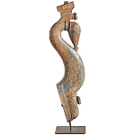 Арт-объект из антикварного тика Antique Fragment Statuette варинант исполнения - 1 | Loft Concept в Казани