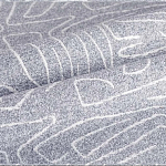 Мебельная ткань Букле серый цвет 140 см T3-9 варинант исполнения - 1 | Loft Concept в Казани