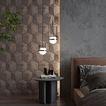 Гипсовая 3D панель с принтографией PM-30 варинант исполнения - 6 | Loft Concept в Казани