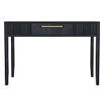 Элегантная Консоль Primo с выдвижным ящиком Черный дуб варинант исполнения - 7 | Loft Concept в Казани