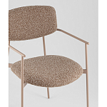 Стул Doe с подклокотниками коричневый варинант исполнения - 2 | Loft Concept в Казани