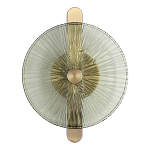 Бра с круглым стеклянным плафоном Gingham варинант исполнения - 7 | Loft Concept в Казани