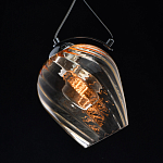 Подвесной светильник со стеклянном плафоном в форме бокала Kaleido варинант исполнения - 5 | Loft Concept в Казани