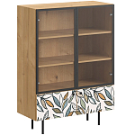 Витрина с изображением на дверцах Elise Cupboard варинант исполнения - 8 | Loft Concept в Казани