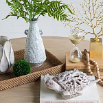 Статуэтка черепаха с ажурным панцирем и детализированной текстурой в белом цвете Marine Accessories варинант исполнения - 6 | Loft Concept в Казани