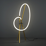 Настольный светильник Crochet Brass 3000К 15Вт варинант исполнения - 2 | Loft Concept в Казани