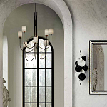 Бра светодиодное из черно-белых дисков Contrast Sample варинант исполнения - 5 | Loft Concept в Казани