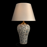 Настольная лампа с цветочной росписью Lamp Flower Painting варинант исполнения - 7 | Loft Concept в Казани