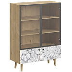 Витрина с изображением на дверцах Elise Cupboard варинант исполнения - 1 | Loft Concept в Казани