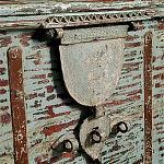 Большой Индийский сундук Бирюзовый цвет Loft-Concept  варинант исполнения - 1 | Loft Concept в Казани