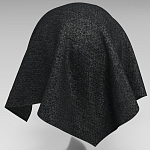 Мебельная ткань Шенилл черный цвет 138 см T4-35 варинант исполнения - 8 | Loft Concept в Казани