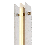 Торшер с прямоугольным плафоном с эффектом морозного стекла Freezing варинант исполнения - 4 | Loft Concept в Казани