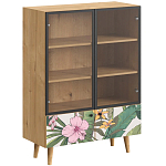 Витрина с изображением на дверцах Elise Cupboard варинант исполнения - 10 | Loft Concept в Казани