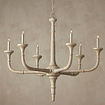 Люстра из дерева в форме подсвечника Coastal Aesthetics варинант исполнения - 5 | Loft Concept в Казани