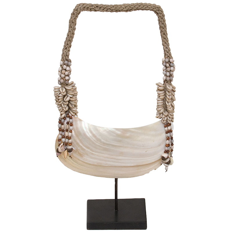 Этническое украшение пояс из ракушек на подставке Aboriginal Pearl Shell Belt Бежевый Перламутровый Черный Этническое украшение пояс из ракушек на подставке Aboriginal Pearl Shell Belt Бежевый Перламутровый Черный в Казани | Loft Concept