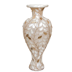 Торшер из перламутра в виде вазы Indonesian Vase варинант исполнения - 1 | Loft Concept в Казани