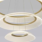 Люстра подвесная с 3-мя кольцевыми светодиодными лампами Catcher варинант исполнения - 3 | Loft Concept в Казани