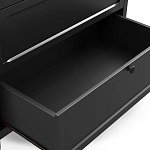 Комод с 3-мя ящиками черный Silva Black Chest of Drawers варинант исполнения - 4 | Loft Concept в Казани