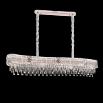 Люстра волнистой формы с каскадом из прозрачного хрусталя Constant Sparks варинант исполнения - 1 | Loft Concept в Казани