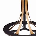 Торшер с основанием в виде стебля с листьями и тканевым абажуром Flowing Leaves варинант исполнения - 3 | Loft Concept в Казани