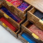 Комод с выдвижными ящиками и фактурным фасадом Termite варинант исполнения - 2 | Loft Concept в Казани