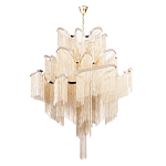 Люстра металлическая Rain of metal варинант исполнения - 3 | Loft Concept в Казани